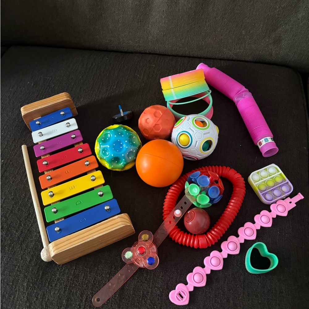 Bundle of sensory and stress relief toys